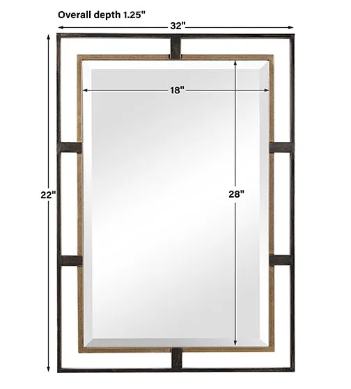 Caprizo Rectangle Mirror